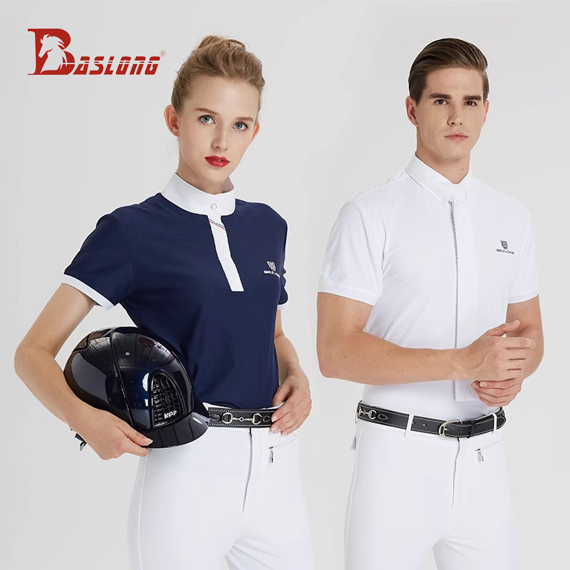 Polo Shirt Equestrian - 승마 티셔츠 폴로 셔츠 전문 승마용