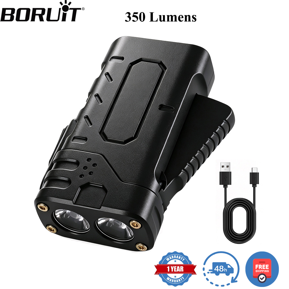 Outdoor Sport Lights - BORUIiT 핸드 크랭크 EDC LED 손전등