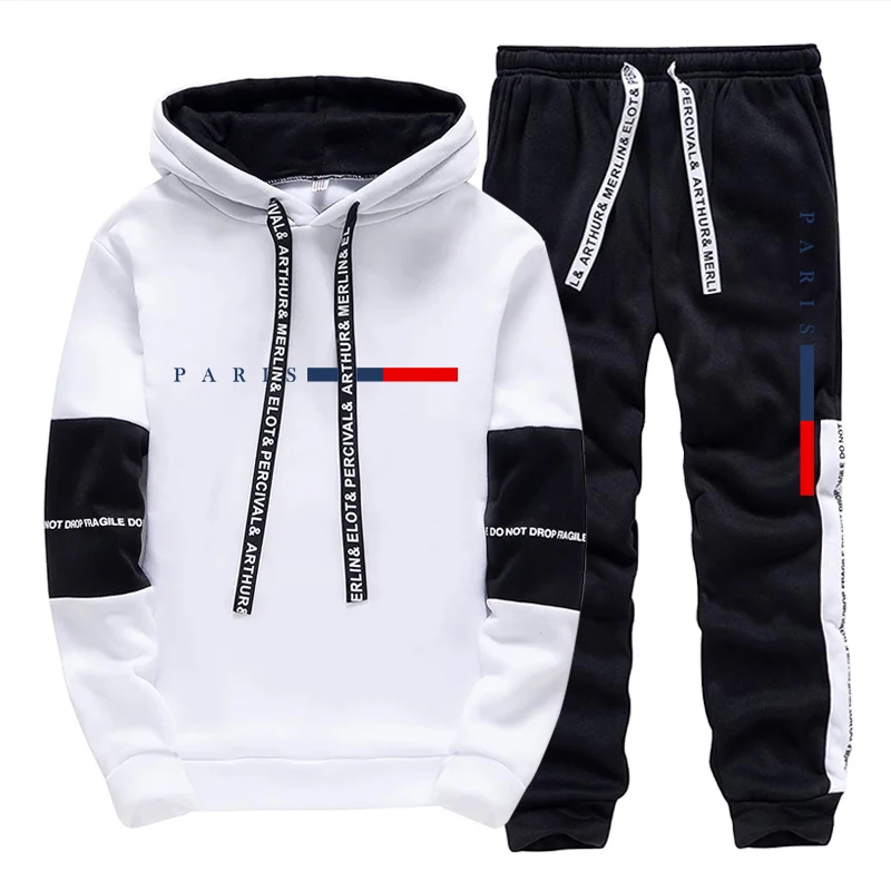 Outdoor Sportswear - 남성 세트/후드티/바지 파리 패션 가을 겨울