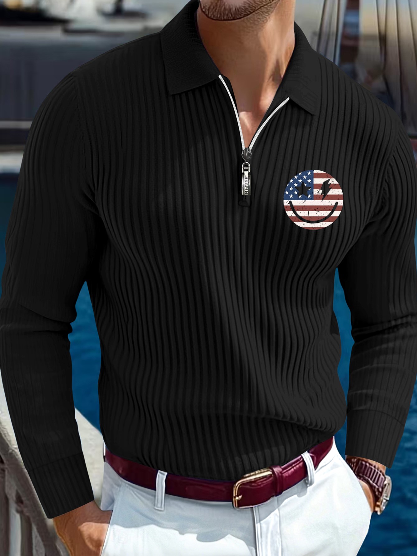 남성용 아웃도어 골프 및 승마 캐주얼 긴팔 폴로 셔츠, - Polo Shirt Equestrian 리뷰 및 가격