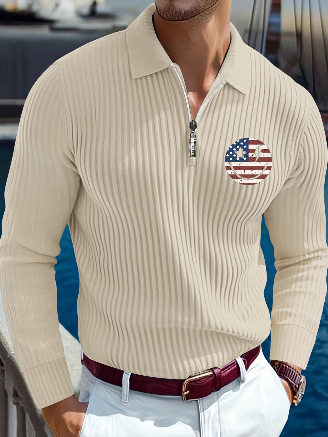 남성용 아웃도어 골프 및 승마 캐주얼 긴팔 폴로 셔츠, - Polo Shirt Equestrian 리뷰 및 가격