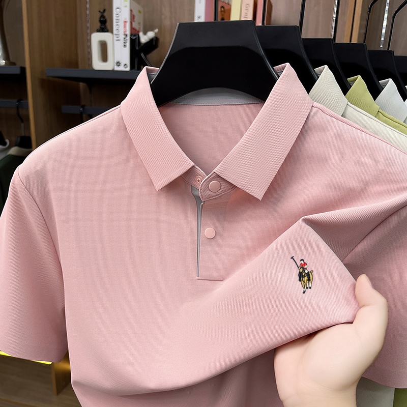 럭셔리 남성 클래식 브랜드 패션 승마 자수 반팔 티셔츠 - Polo Shirt Equestrian 리뷰 및 가격