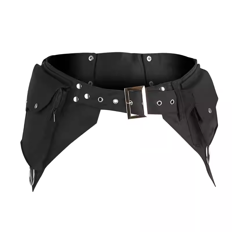 여성용 중세 펑크 허리 가방 Steampunk Pu 가 - Outdoor Sports Accessories 리뷰 및 가격