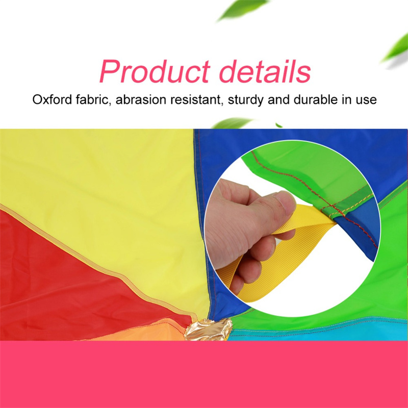 2M/4M 직경 어린이 야외 팀워크 게임 무지개 낙하산 - Outdoor Sport Activities For Kids 리뷰 및 가격