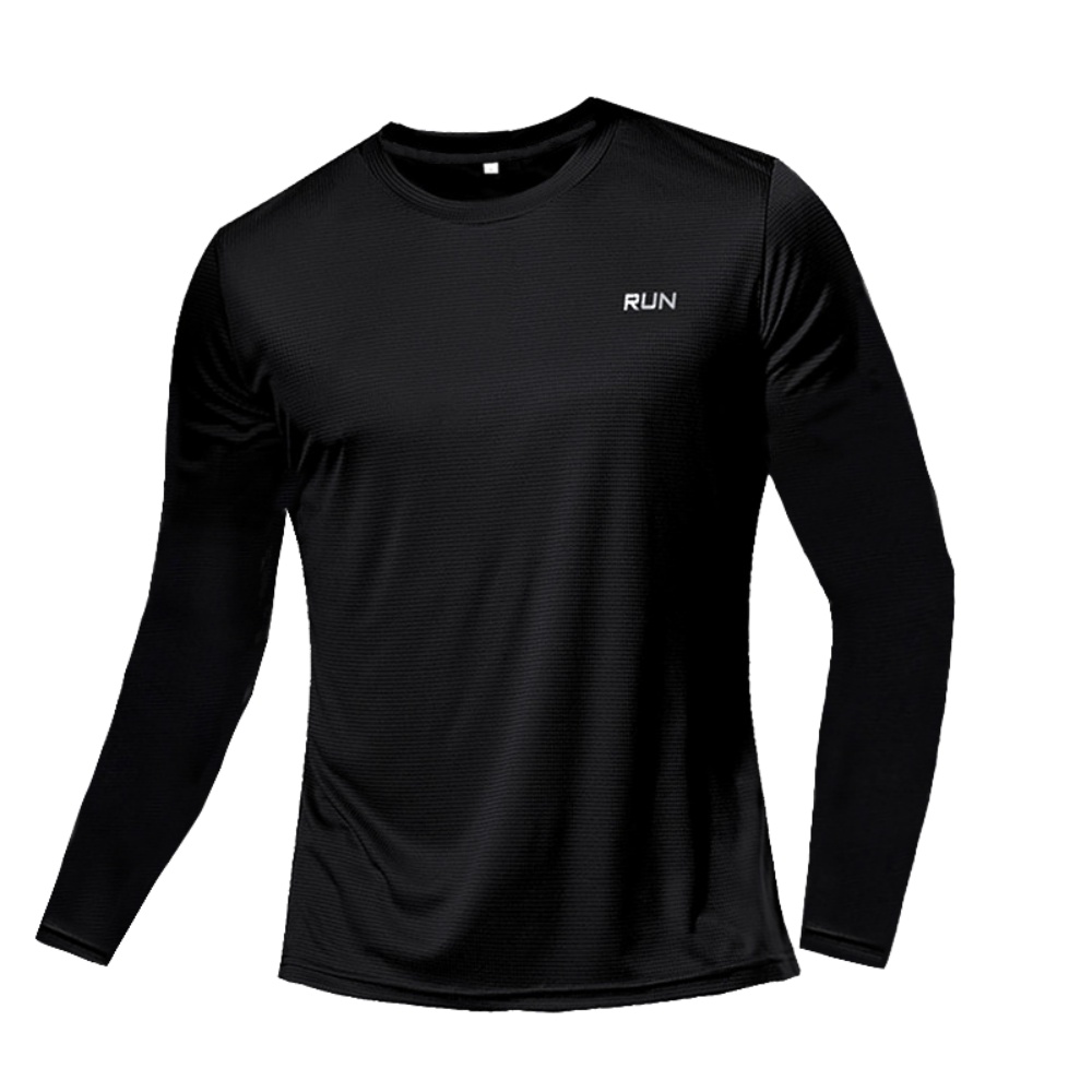 스포츠 캐주얼 크루넥 긴팔 상의 통기성 러닝 트레이닝  - Outdoor Sportswear 리뷰 및 가격