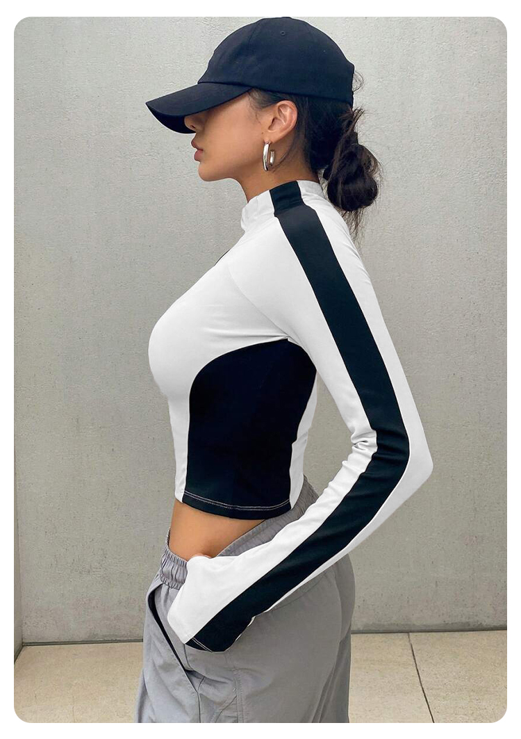 요가 의류 스탠드업 칼라 재킷 아웃도어 스포츠 긴팔 여 - Outdoor Sports 리뷰 및 가격