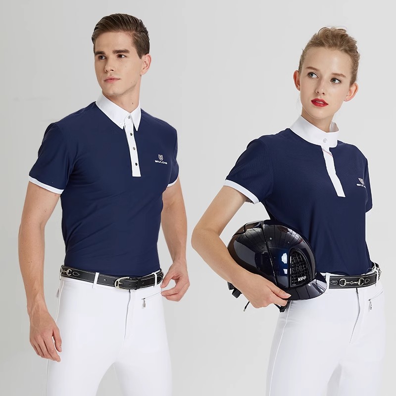 승마 티셔츠 폴로 셔츠 전문 승마용 반팔 남녀 기사복  - Polo Shirt Equestrian 리뷰 및 가격