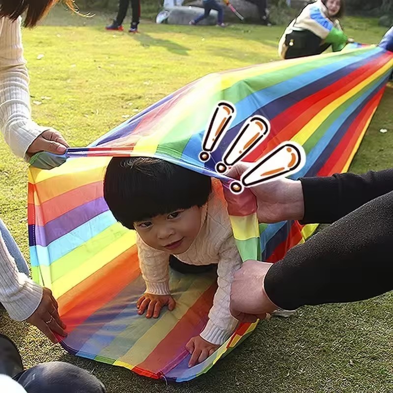 3/5/8M 다채로운 무지개 어린이 놀이 터널 어린이  - Outdoor Sport Activities For Kids 리뷰 및 가격