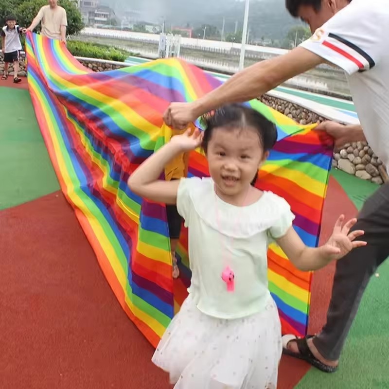 3/5/8M 다채로운 무지개 어린이 놀이 터널 어린이  - Outdoor Sport Activities For Kids 리뷰 및 가격