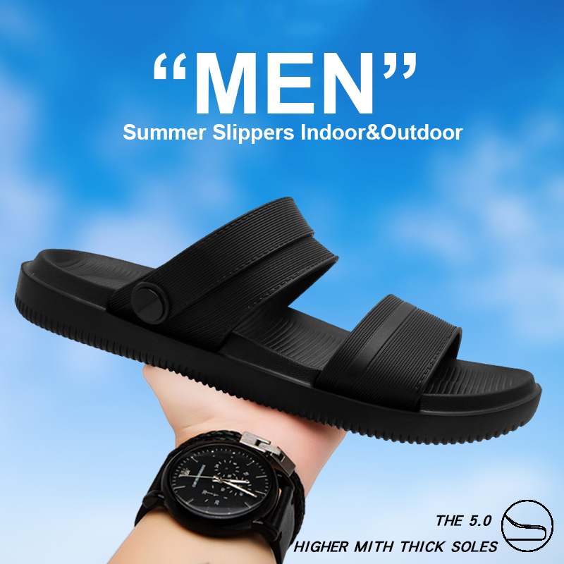 여름 남성 슬리퍼 플랫 바닥 샌들 사이즈 40-45 드 - Outdoor Sport Lights 리뷰 및 가격