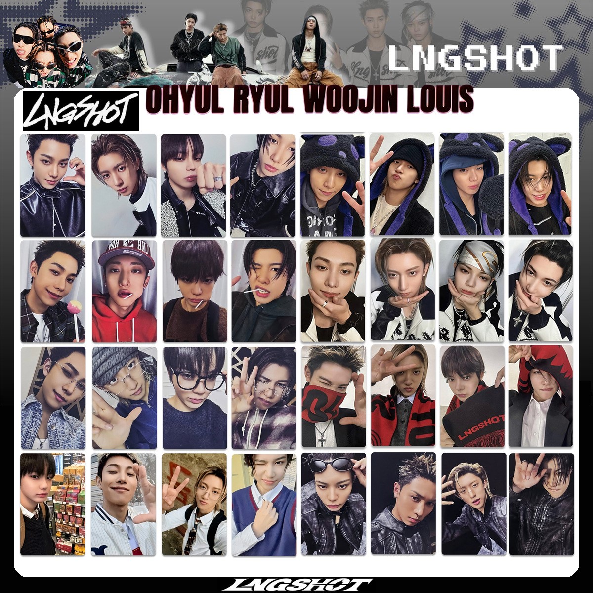 40개 새 KPOP 힙합 그룹, LNGSHOT, 앨범  - Outdoor Sports Accessories 리뷰 및 가격