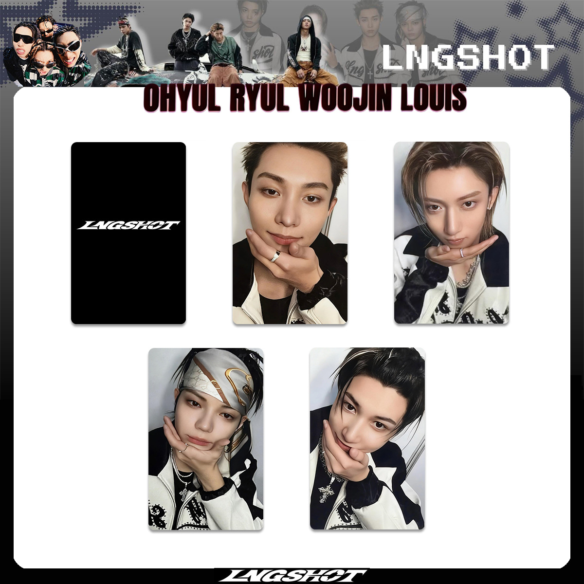 40개 새 KPOP 힙합 그룹, LNGSHOT, 앨범  - Outdoor Sports Accessories 리뷰 및 가격