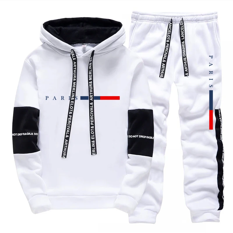 남성 세트/후드티/바지 파리 패션 가을 겨울 캐주얼 스 - Outdoor Sportswear 리뷰 및 가격