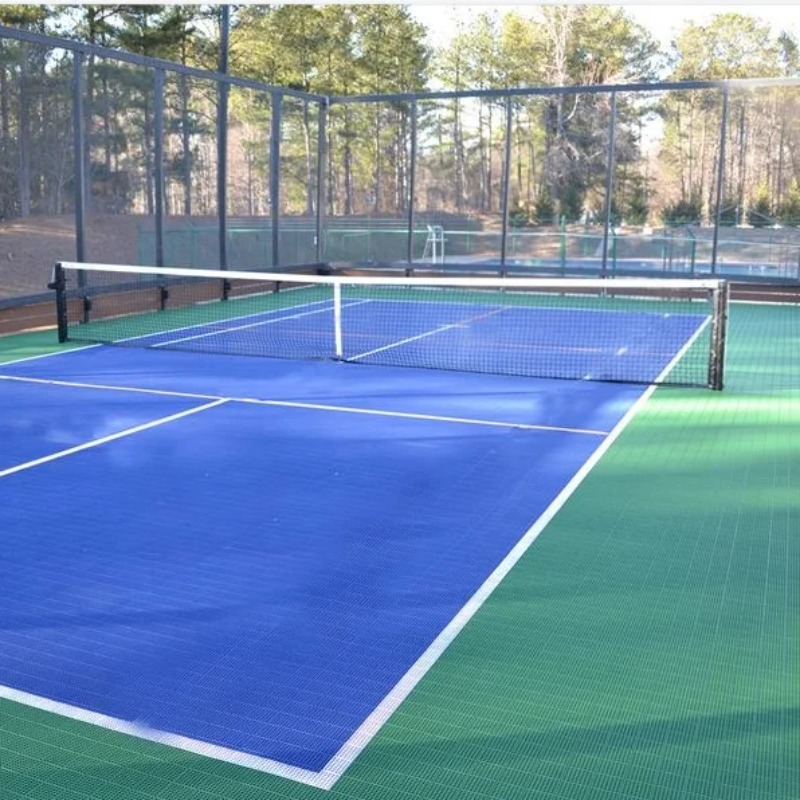 PP 피클볼 코트 바닥 타일, 휴대용 실내 및 실외 플 - Outdoor Sport Court Tiles 리뷰 및 가격