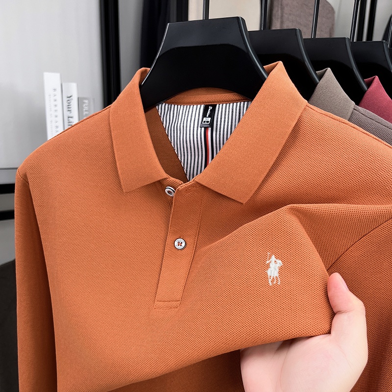 가을 신상 남성복 브랜드 정교하고 아름다운 승마 자수  - Polo Shirt Equestrian 리뷰 및 가격