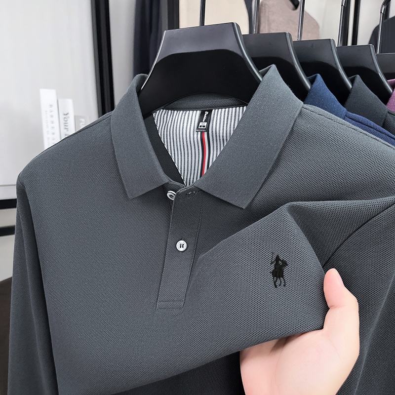 가을 신상 남성복 브랜드 정교하고 아름다운 승마 자수  - Polo Shirt Equestrian 리뷰 및 가격